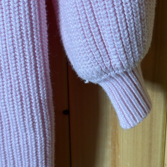 Emma Knudsen Women’s Sweater Dress Xs pink thick chunky knit casual capsule - Picture 14 of 14